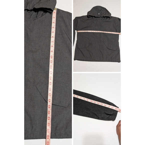 Sweaty Betty Cargo Windbreaker Rain Jacket in Gray Color Size S - Picture 8 of 8